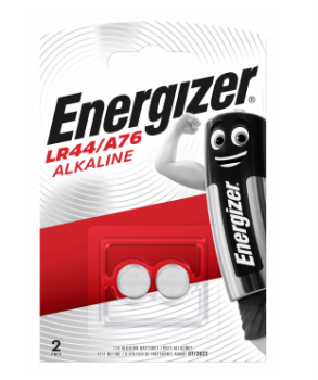 ENERGIZER® 2er Blister Alkaline Knopfzelle A76 LR44 AG13